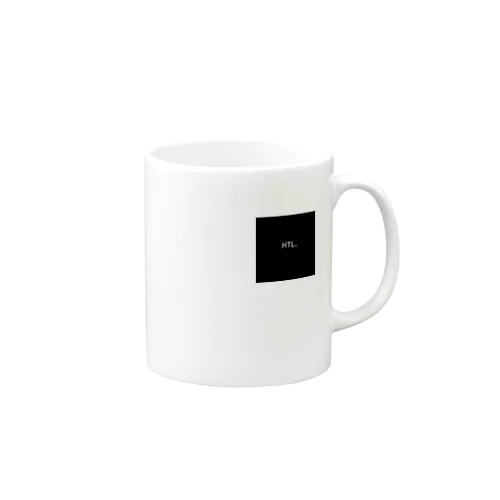 HTL logo mug cup （KURO） マグカップ