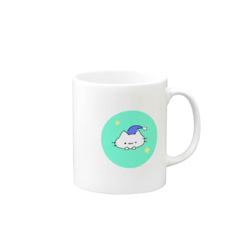 おやすみにゃんこ Mug