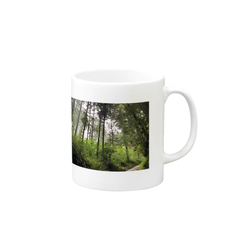 in the forest Mug