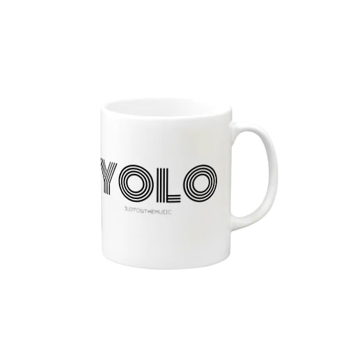 YOLO black Mug