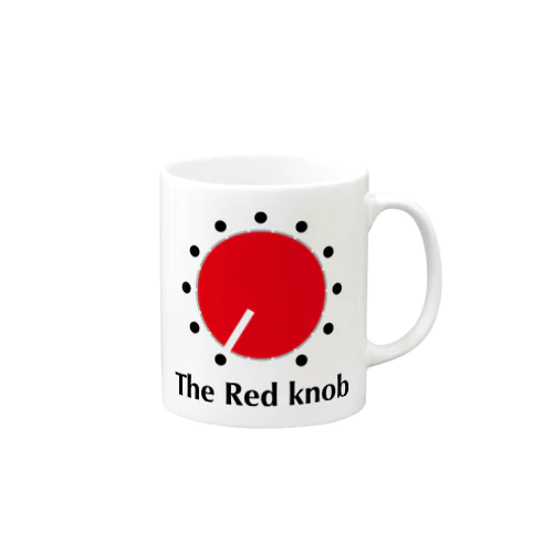 Knob series The Red knob マグカップ