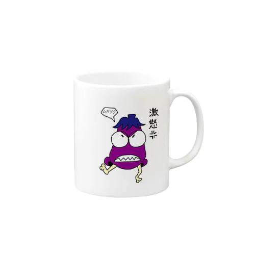 鼻ナスビくん Mug