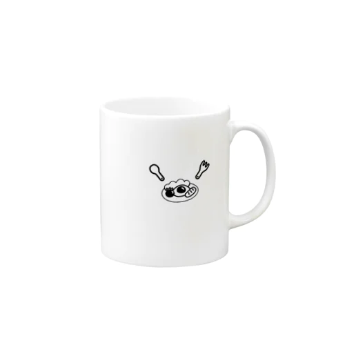 目玉焼き Mug