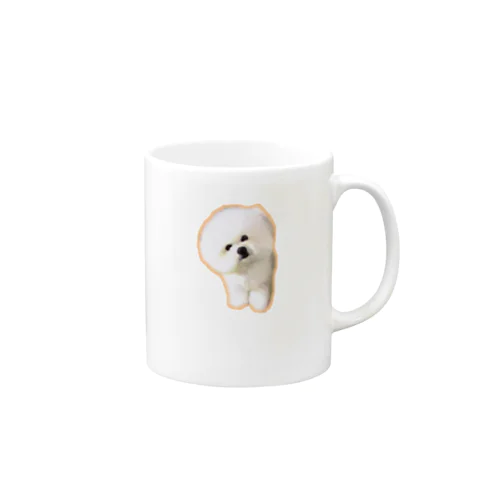 ビションフリーゼよこ丸くん Mug