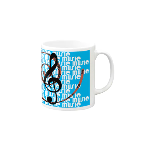 G_clef Mug