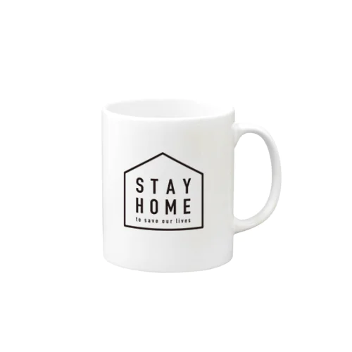 STAY HOME series マグカップ