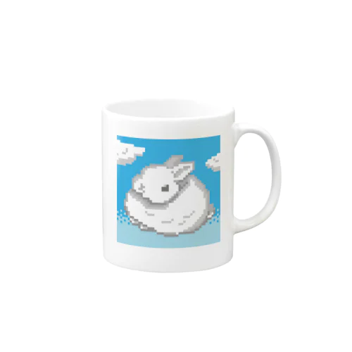 雲うさぎ2 Mug