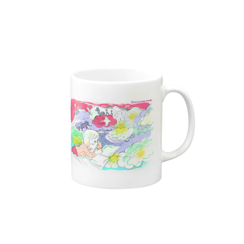 夢見る天使絵本 Mug