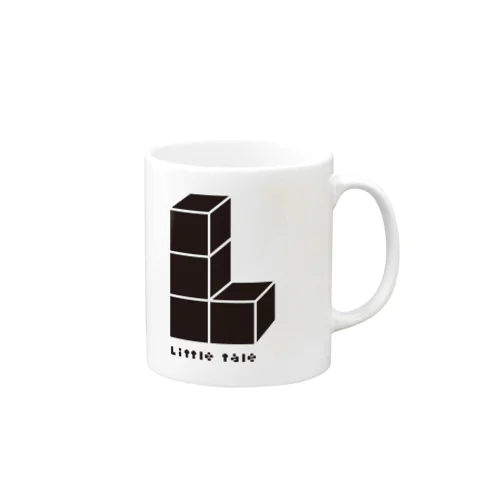 Littletaleロゴシリーズ(BLK) マグカップ