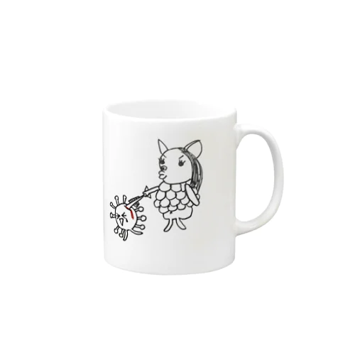 vsコロナアマビエグッズ Mug