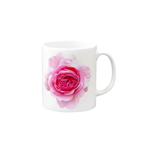 【ロマンスキザ】ピンクの薔薇 Mug