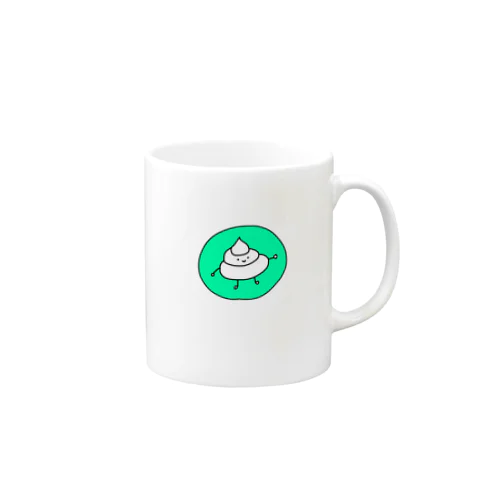 ごきげんうんちくん（キミドリ） Mug