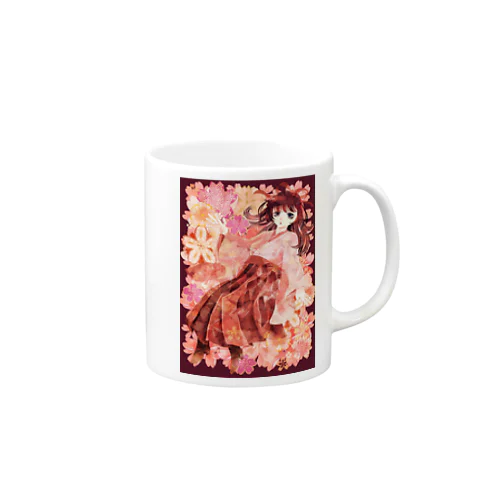 桜少女 Mug