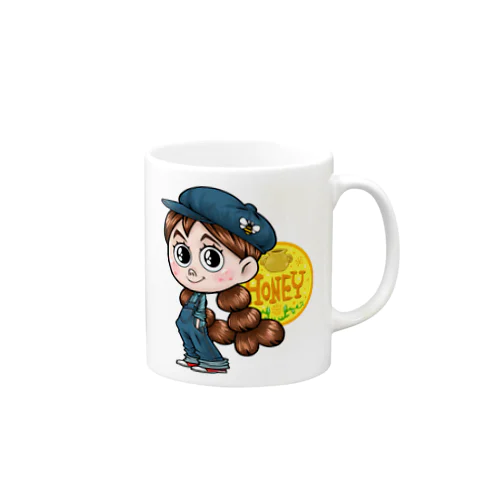 邦子は、ハチミツ大好き♩ Mug