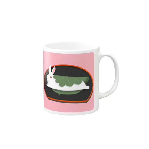 かしわうさぎ Mug