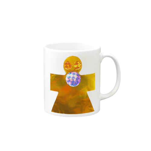 メタリックお守り宇宙人マグカップ Mug