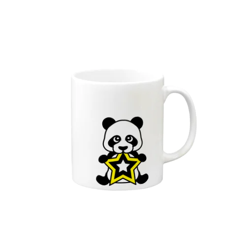パンダ＆スター Mug