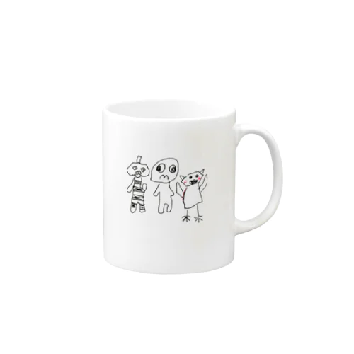 なかよし3人組 Mug