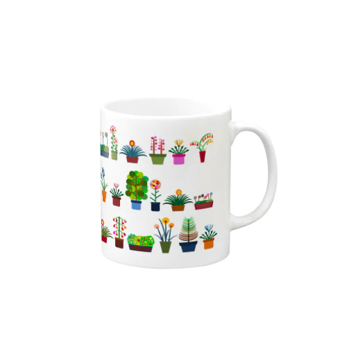 鉢植えたち集合 Mug