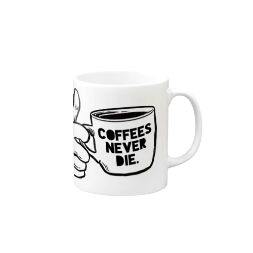 "コーヒーは死なせない"B Mug