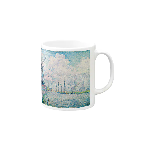 Paul Signac "Canal of Overschie" マグカップ