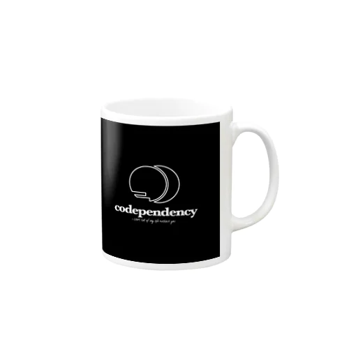 codependency ロゴ Mug