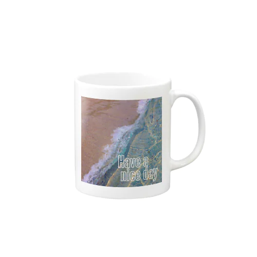 Beach of nice day Mug