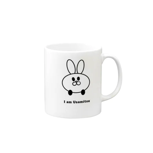 補助輪付きのうさぎ Mug