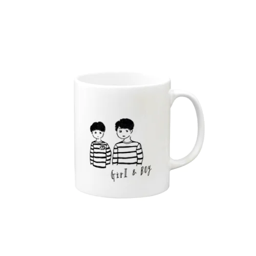 Girl & Boy Mug