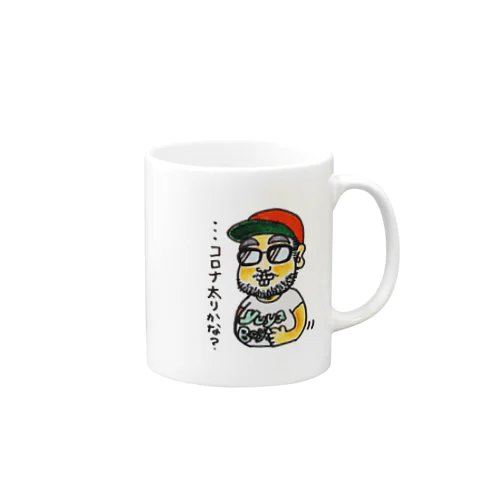 コロナ太りユンドウ Mug