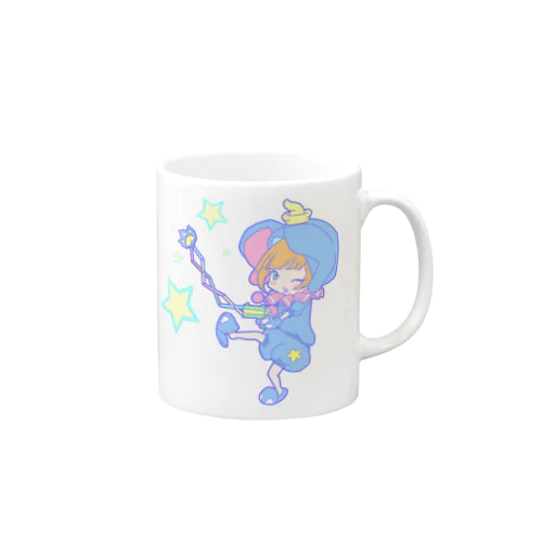 おけしまさん（あお） Mug