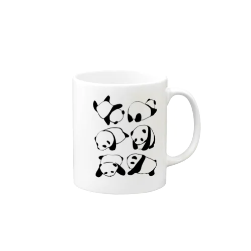 ゆるゆるパンダ Mug