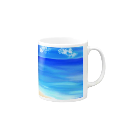 夏の海 Mug