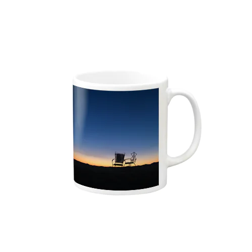 サハラ砂漠の朝焼け Mug