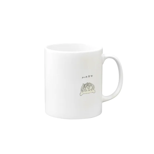 ハムケツ丸 Mug