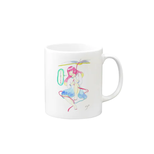 ココシバ×絶景書店 Mug