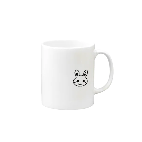 シロウサギ Mug