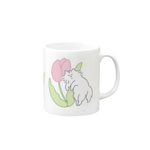 ピンクのチューリップ Mug