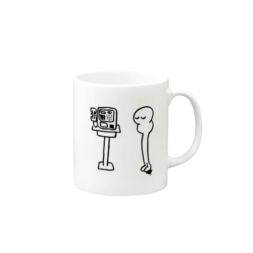 Mr.coin box Mug