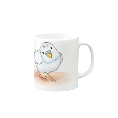 セキセイインコ　レティ【まめるりはことり】 Mug