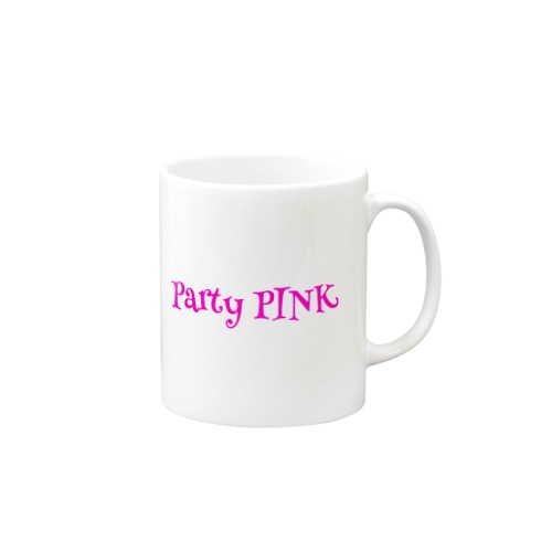 Party PINK ロゴ小 Mug