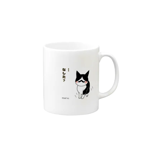 ひげ猫マリオ マグカップ