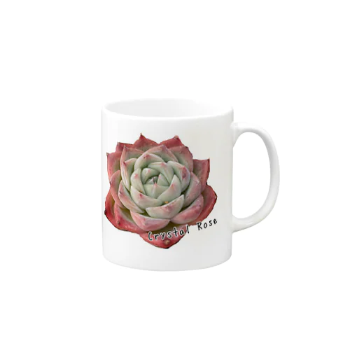 Crystal Rose Mug