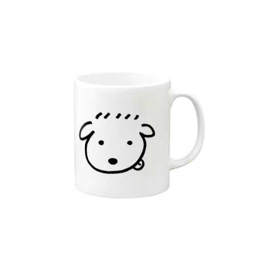 ゆるごる　シンプル黒ver. Mug