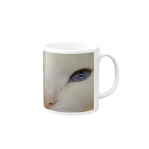 オッドアイcat Mug