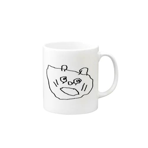 よっちゃんが書いたにゃー Mug