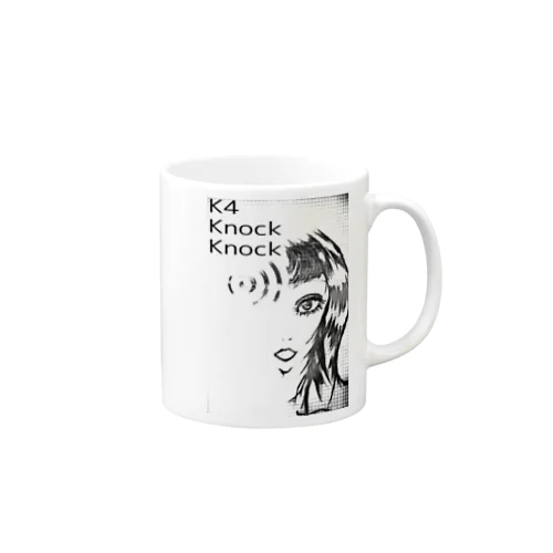 K4knockknock マグカップ