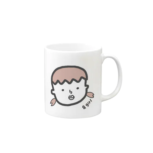 a girl Mug