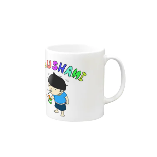 むすこのくしゃみ Mug