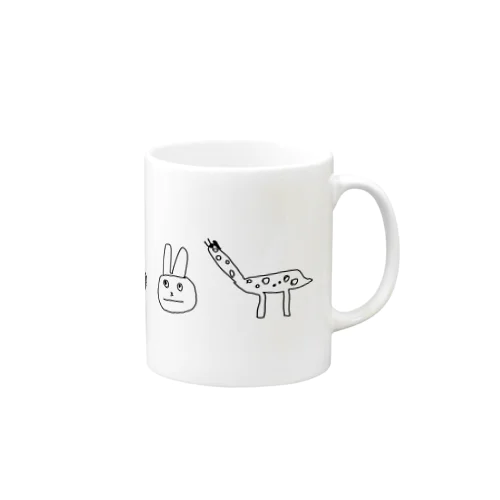 Animal mug マグカップ